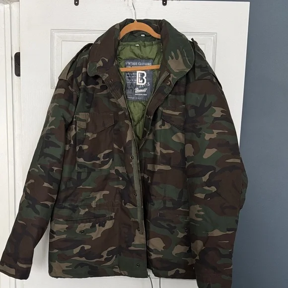 Camouflage Men's Jacket 4XL brand new - Picture 1 of 16